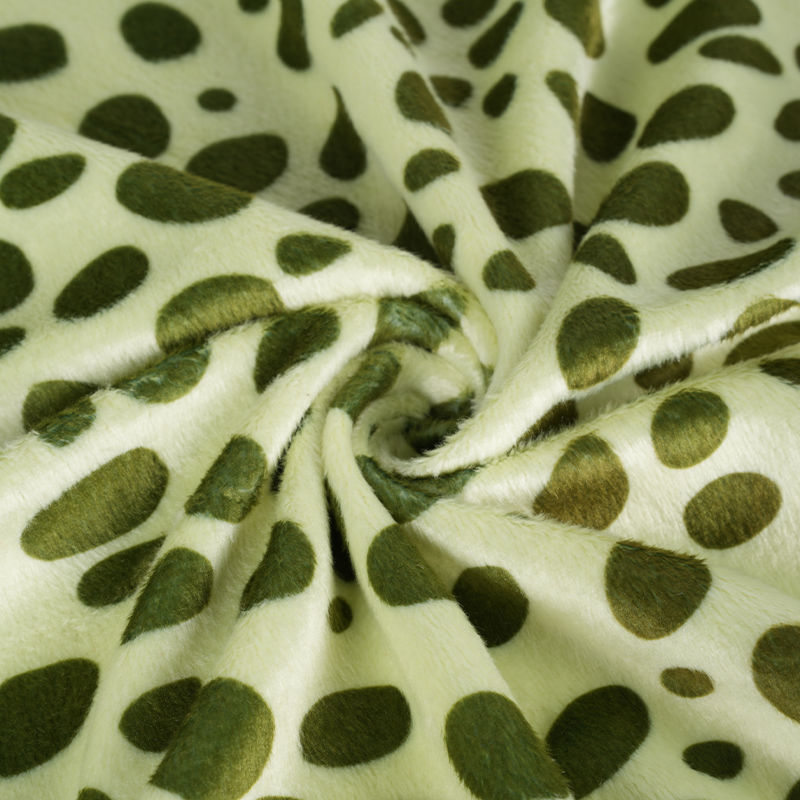 Printed Imitation Short Plush Fabric 297
