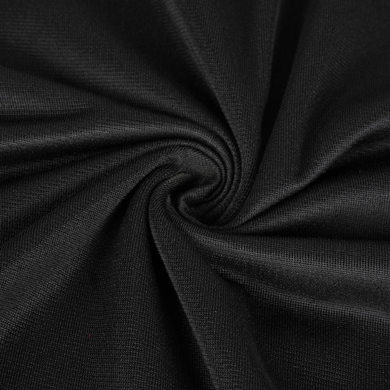 Black Silk Gloves Velvet Fabric 561