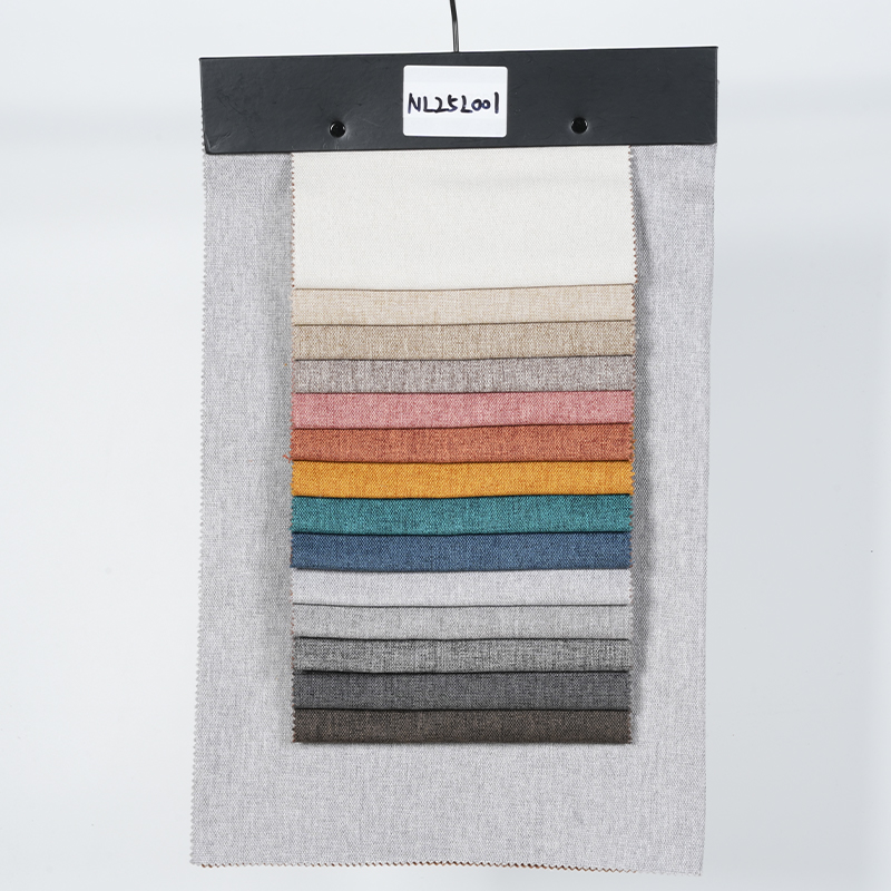 Flat  Polyester Sofa Fabric