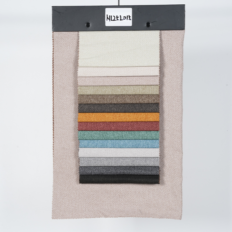 Thick And Thin Stripes Polyester Sofa Fabric