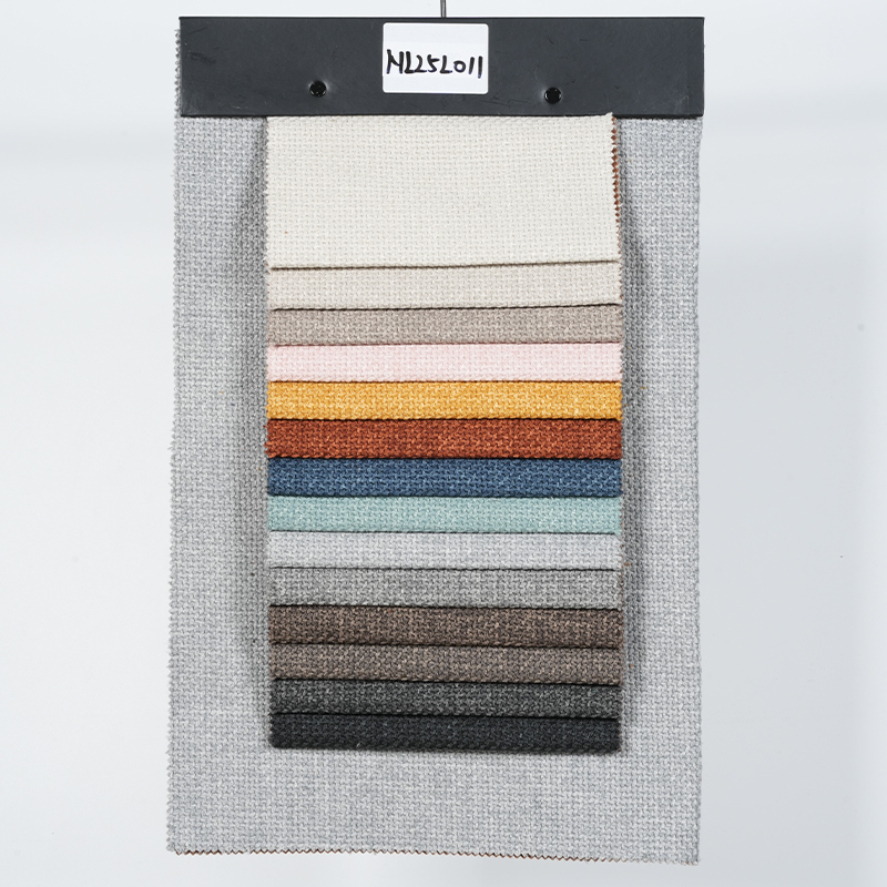 Thick Stripe Polyester Sofa Fabric